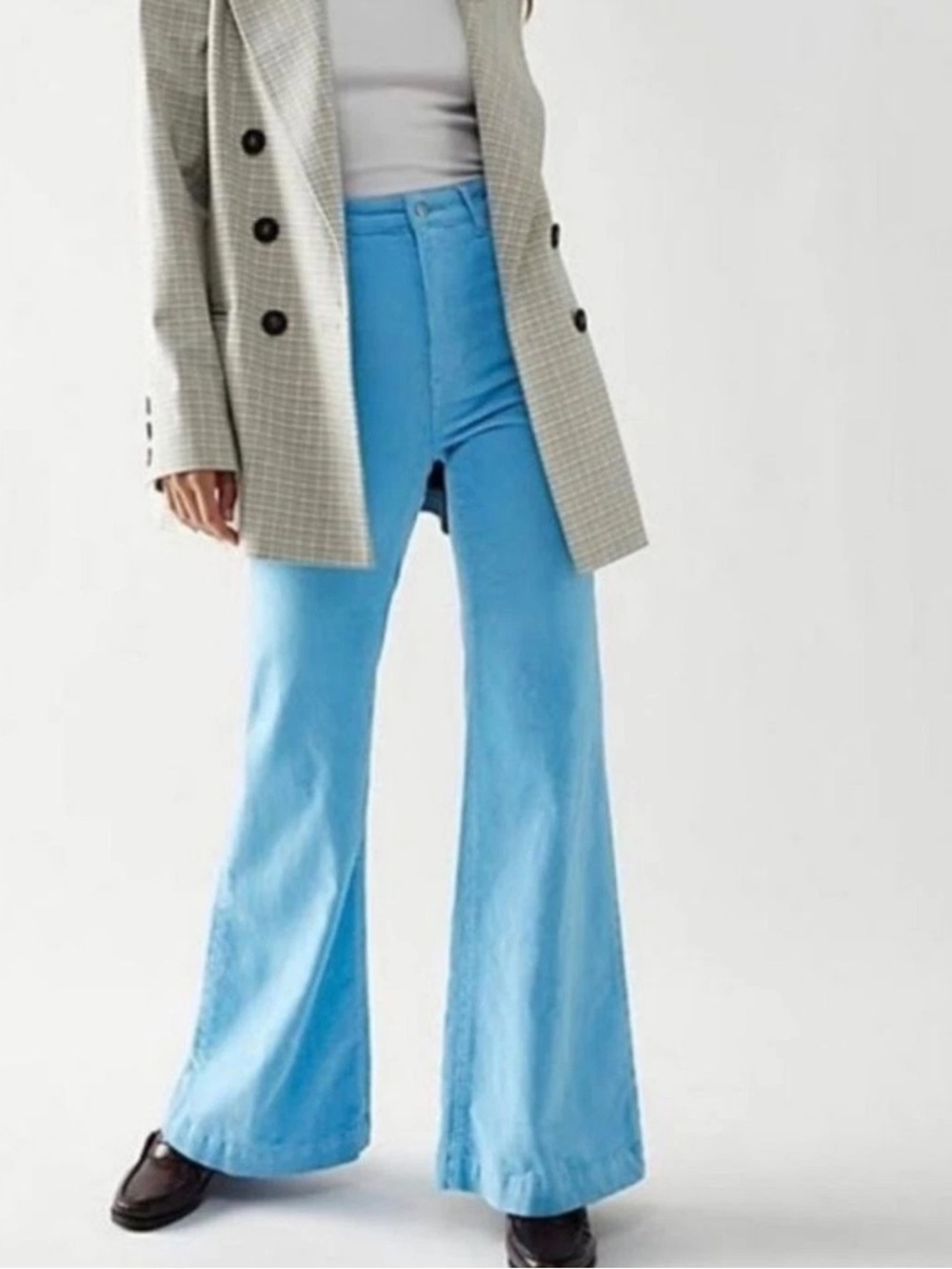 ROLLA'S Blue Eastcoast Flare Corduroy Pant Size US26
